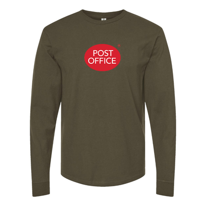 Men's Post Office Logo Long Sleeve T-Shirt