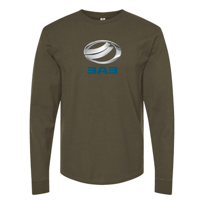 Men's ZAZ Logo  Cotton Long Sleeve T-Shirt