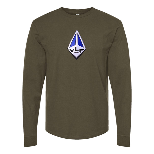 Men's VLF Logo  Cotton Long Sleeve T-Shirt