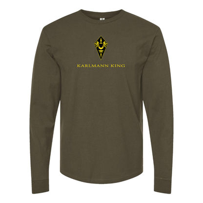Men's Karlmann King  Logo Cotton Long Sleeve T-Shirt