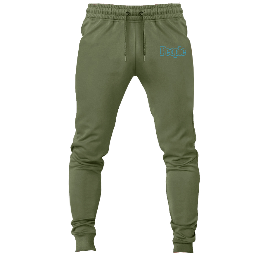 Men's People Magazine Logo Joggers Sweatpants