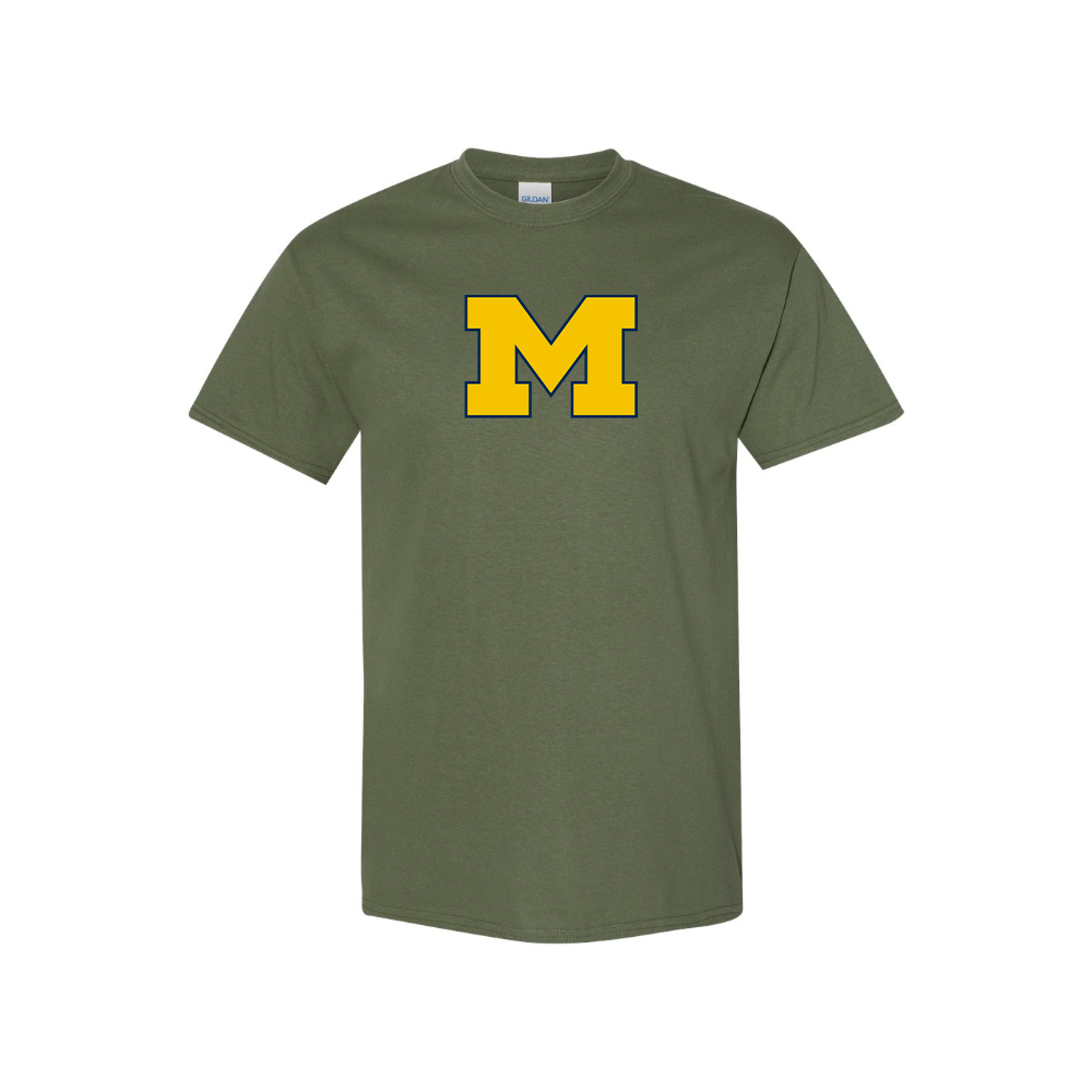 Men's Michigan Wolverines Logo Cotton T-Shirt