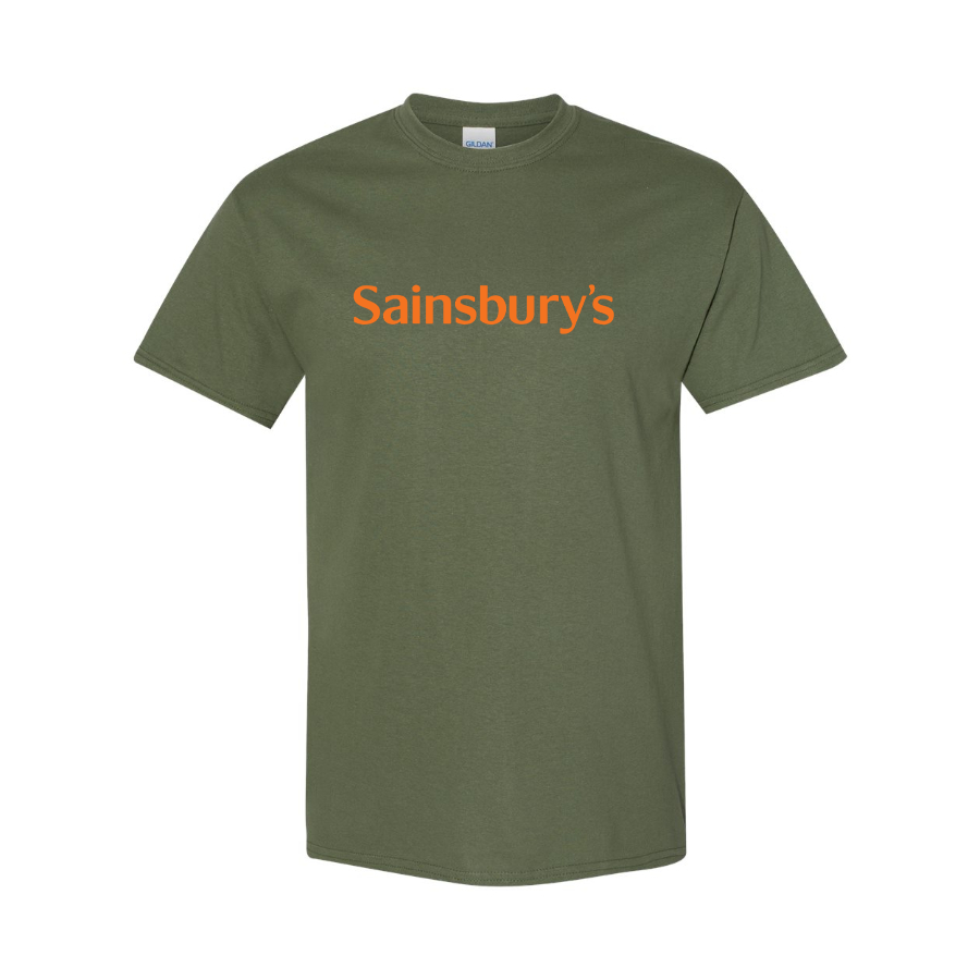 Men's Sainsbury_s Logo Cotton T-Shirt