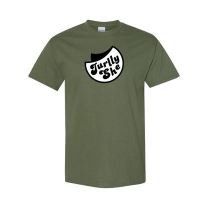Men's Jurllyshe Logo Cotton T-Shirt