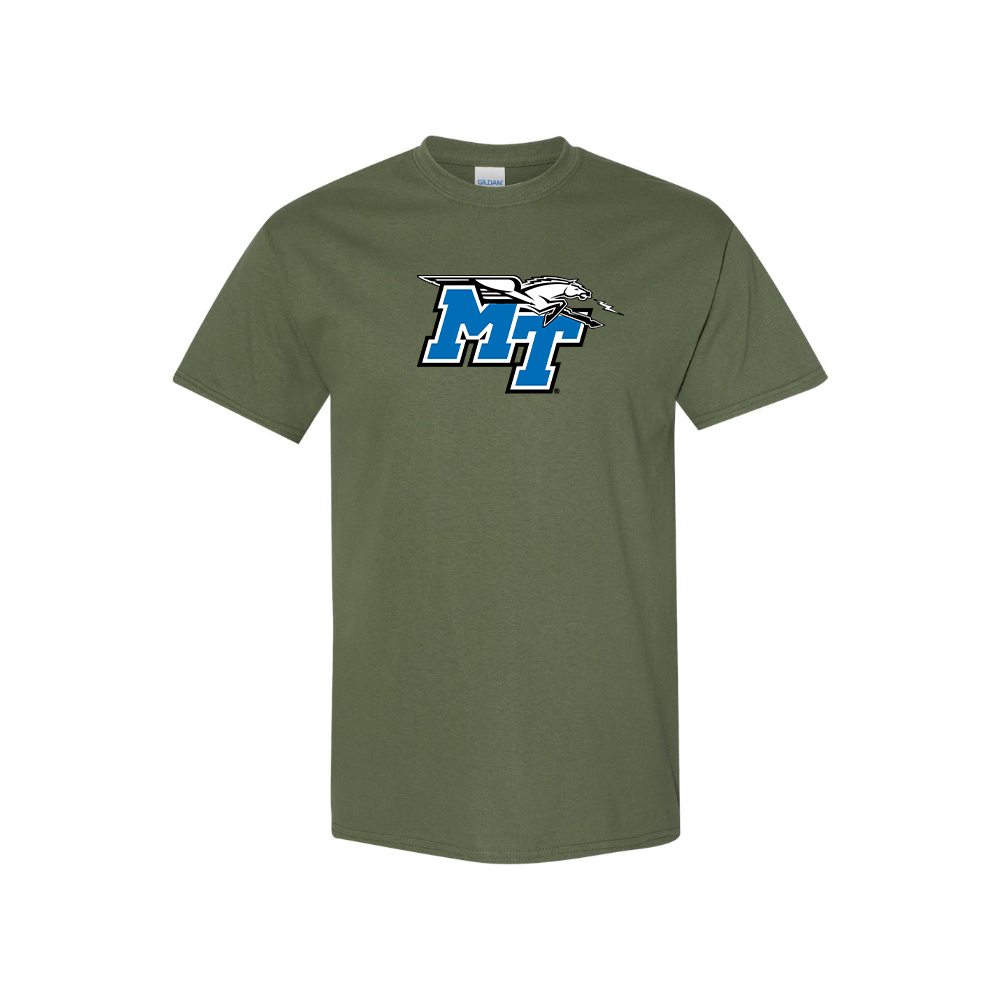 Men's Middle Tennessee Blue Raiders LogoCotton T-Shirt