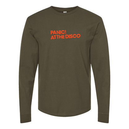 Men's Panic! At The Disco Logo Long Sleeve T-Shirt