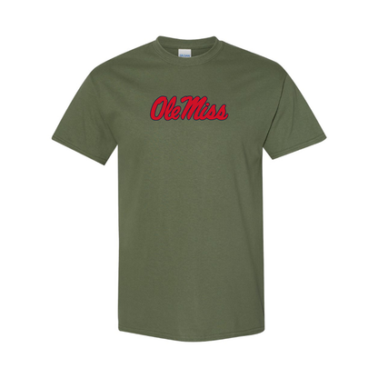 Men's Mississippi Rebels Logo Cotton T-Shirt