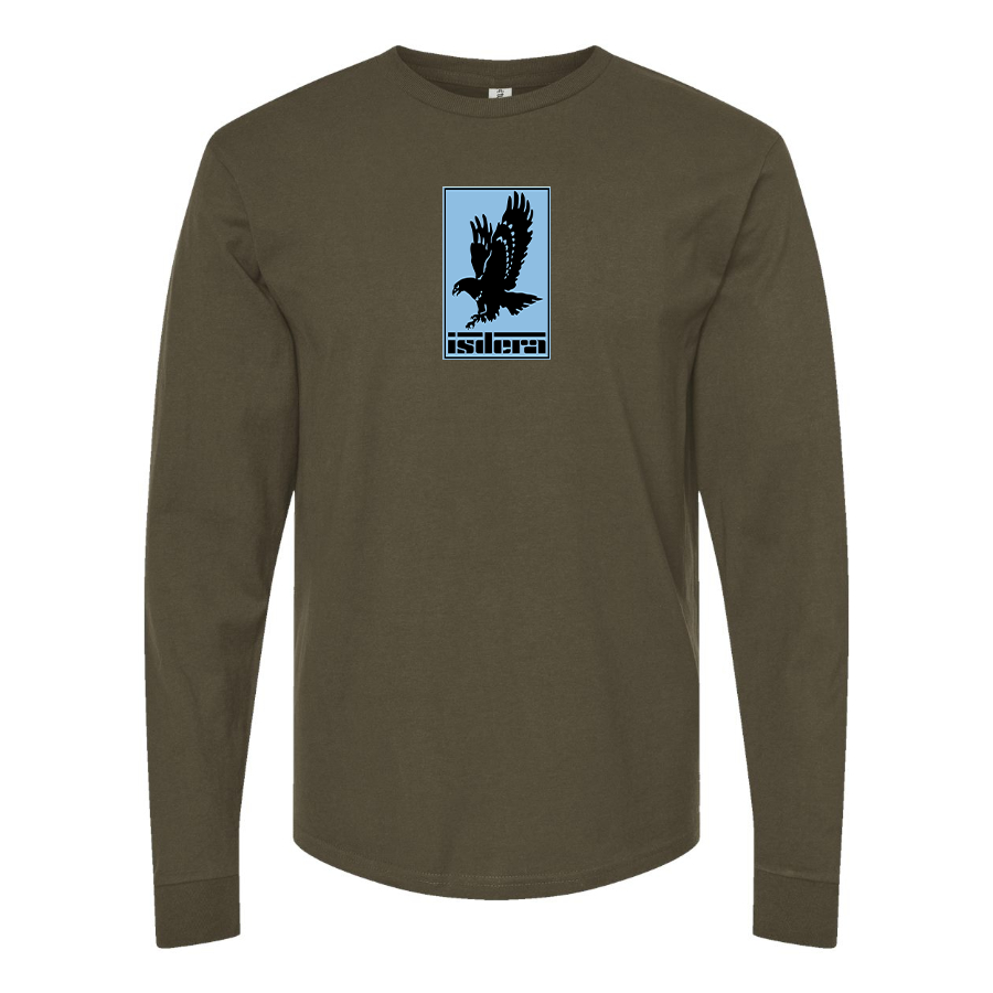 Men's  Isdera Logo Cotton Long Sleeve T-Shirt