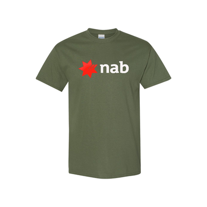 Men's NAB (National Australia Bank) Logo Cotton T-Shirt