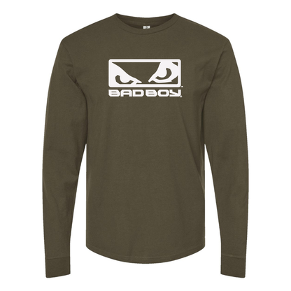 Men's  Badboy Logo Cotton Long Sleeve T-Shirt