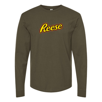 Men's Reese Peanut Butter Logo Long Sleeve T-Shirt