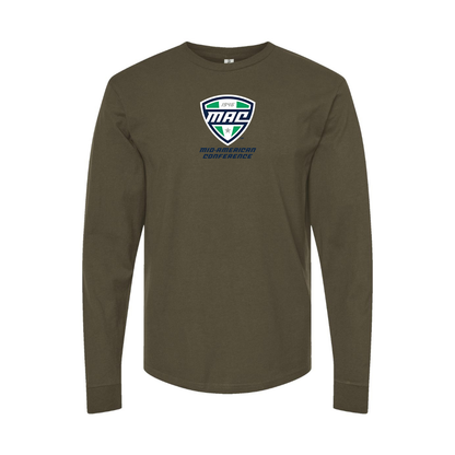 Men's Mid American Conference Logo Long Sleeve T-Shirt