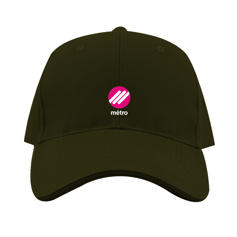 Lausanne Métro Logo  Dad Baseball Cap Hat