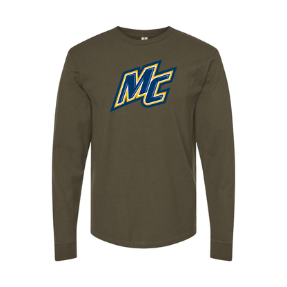 Men's Merrimack Warriors Logo Long Sleeve T-Shirt