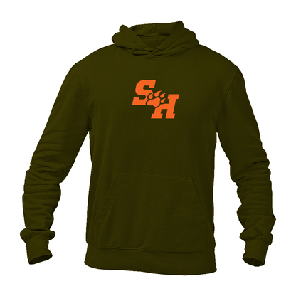 Men's Sam Houston State Bearkats Logo Gildan  Heavy Blend Hooded Sweatshirt