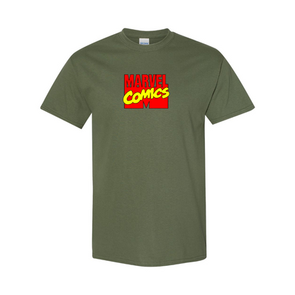 Men's Marvel Comics Logo Cotton T-Shirt
