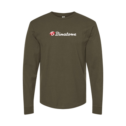 Men's Binatone Logo Long Sleeve T-Shirt