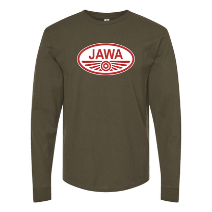 Men's Jawa Logo Cotton Long Sleeve T-Shirt