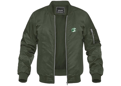 Men's Utah Valley Wolverines Lightweight Bomber Jacket Windbreaker Softshell Varsity Jacket Coat