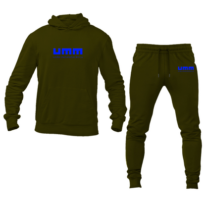 Men's UMM Logo Hoodie Joggers Set