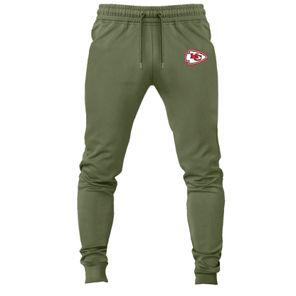Men's KC Chiefs Logo Joggers Sweatpants