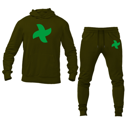 Men's Thermomix Screw Logo Hoodie Joggers Set