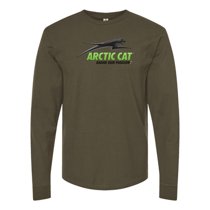 Men's  Arctic Cat  Logo Cotton Long Sleeve T-Shirt