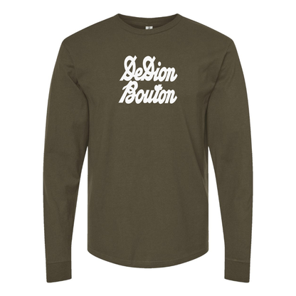 Men's De Dion Bouton Logo Cotton Long Sleeve T-Shirt