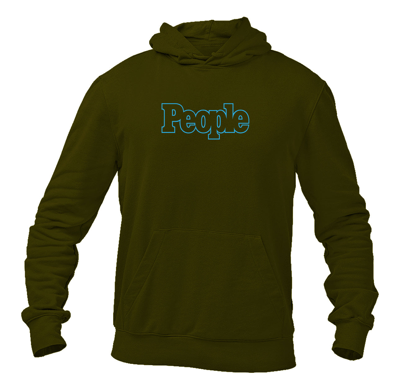 Men's People Magazine Logo Softstyle Midweight Hooded Sweatshirt