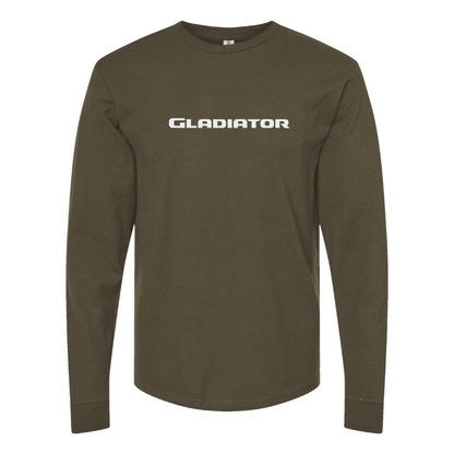 Men's Jeep Gladiator  Logo Cotton Long Sleeve T-Shirt