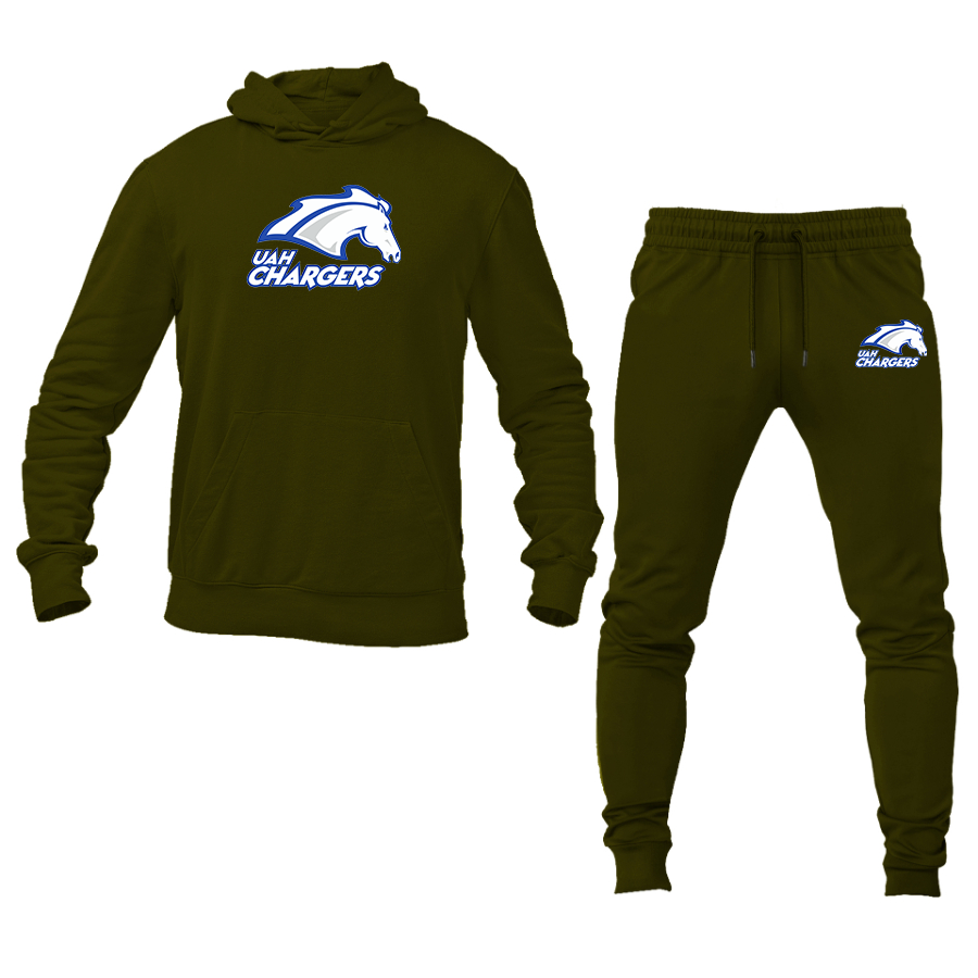 Men's Alabama Huntsville Chargers Hoodie Joggers Set