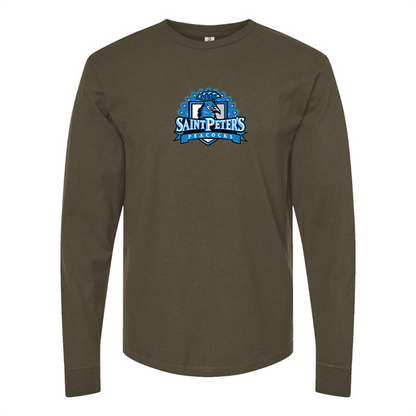 Men's Saint Peters Peacocks Logo Long Sleeve T-Shirt