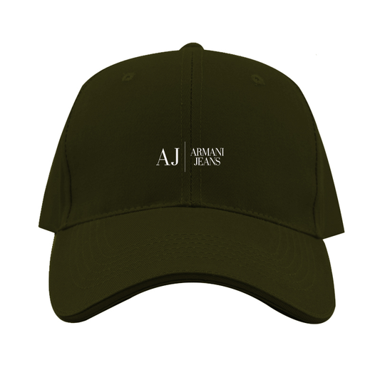 Armani Jeans Logo  Dad Baseball Cap Hat