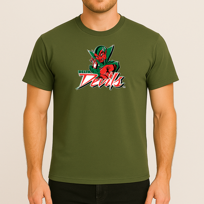 Men's MVSU Delta Devils Logo Cotton T-Shirt