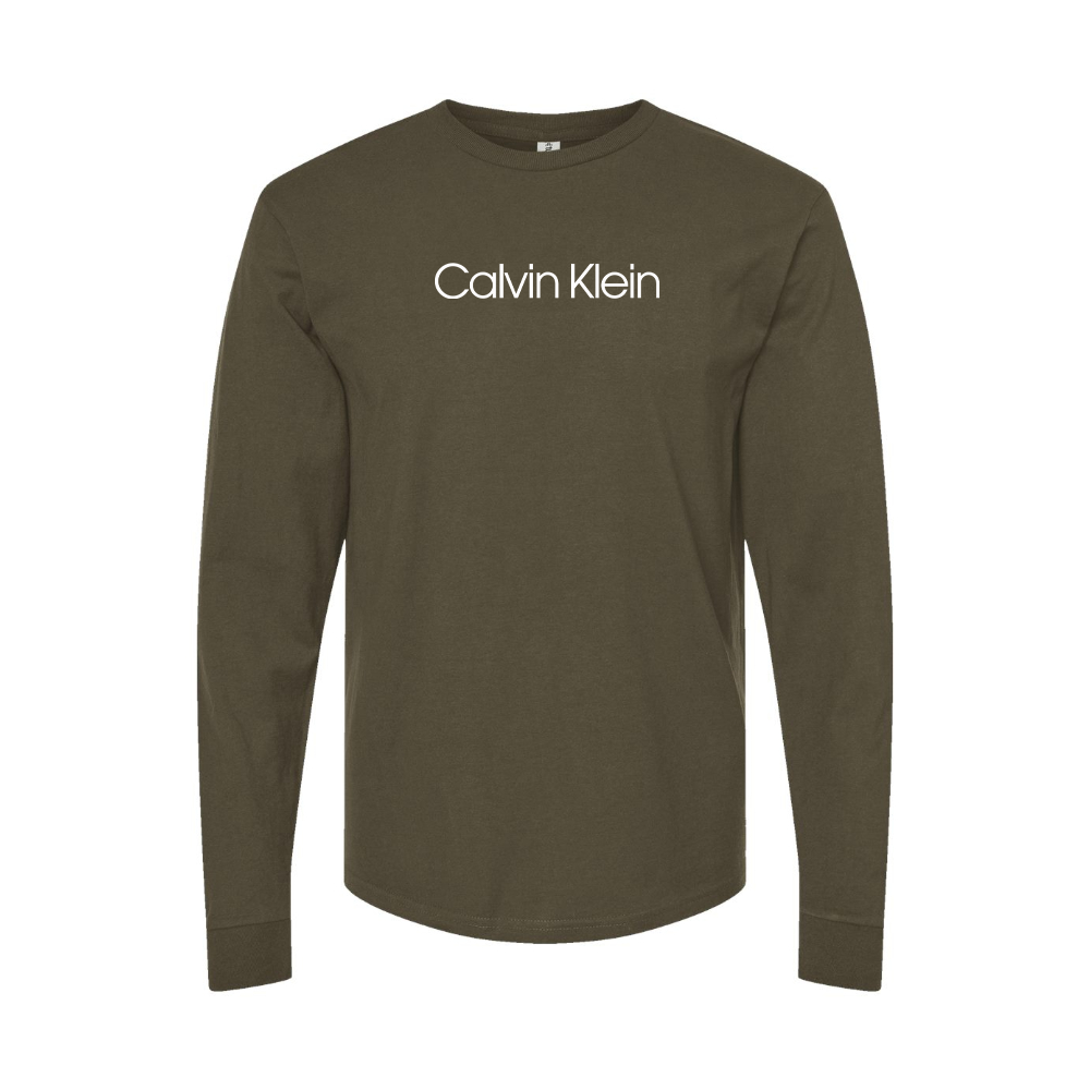Men's Calvin Klein Logo Long Sleeve T-Shirt