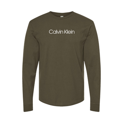 Men's Calvin Klein Logo Long Sleeve T-Shirt