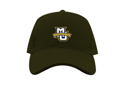 Marquette Golden Eagles Logo Dad Baseball Cap Hat