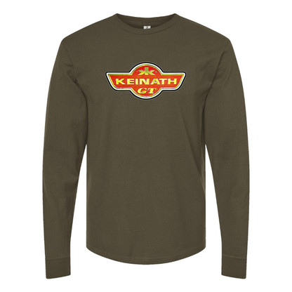 Men's Keinath Logo Cotton Long Sleeve T-Shirt