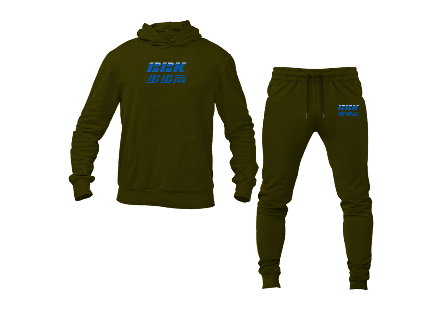 Men's BBK Logo Hoodie Joggers Set