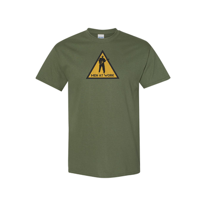 Men's Men at Work Logo Cotton T-Shirt