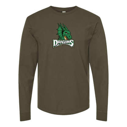 Men's Dayton Dragons Logo Cotton Long Sleeve T-Shirt