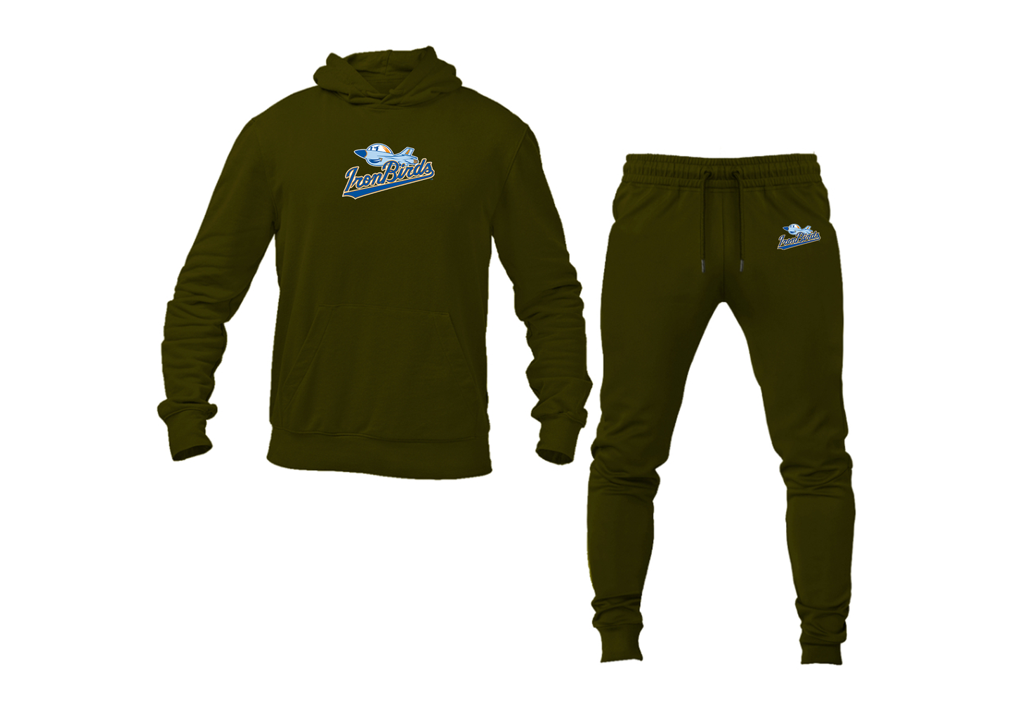 Men's Aberdeen IronBirds Logo Hoodie Joggers Set
