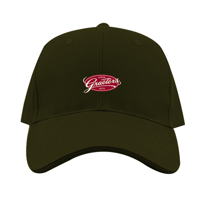 Graeters Logo  Dad Baseball Cap Hat