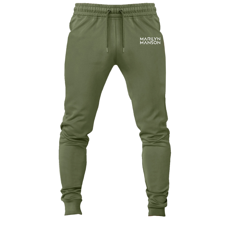 Men's Marilyn Manson Logo Sweatpants Joggers