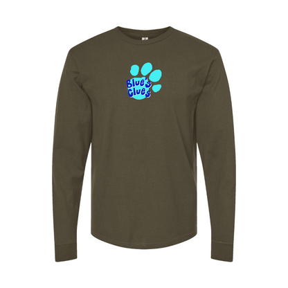 Men's Blues Clues Logo Long Sleeve T-Shirt