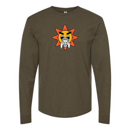Men's Glo Gang Logo Cotton Long Sleeve T-Shirt