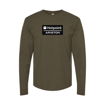 Men's Hotpoint-Ariston Logo Long Sleeve T-Shirt