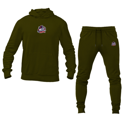 Men's NJIT Highlanders Logo Hoodie Joggers Set