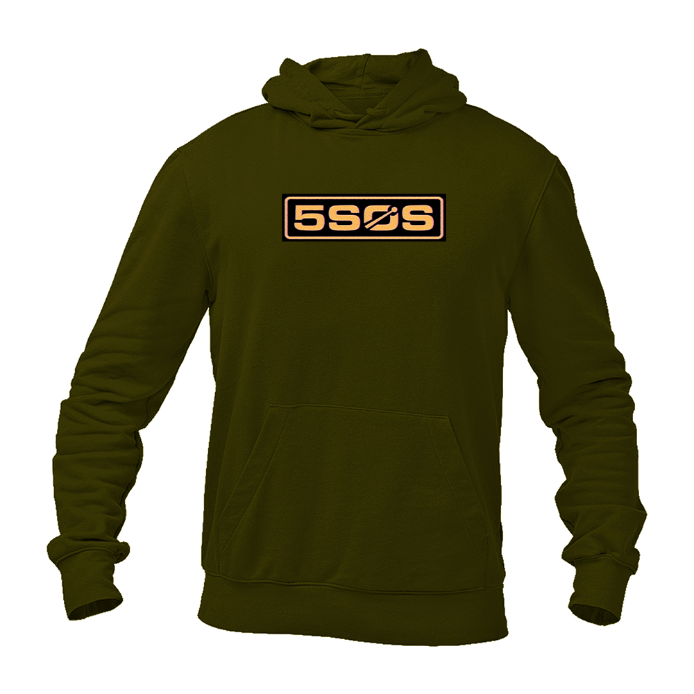 Men's 5sos Logo Pullover Hoodie