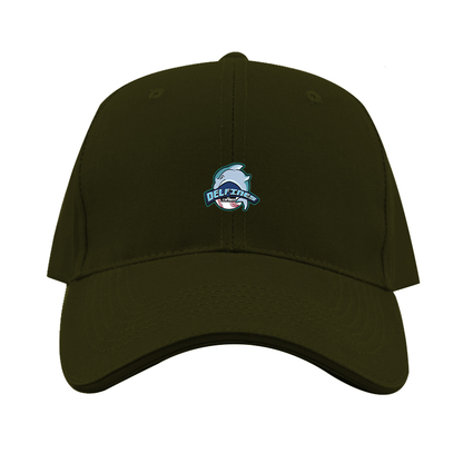 Carmen Delfines Logo  Dad Baseball Cap Hat